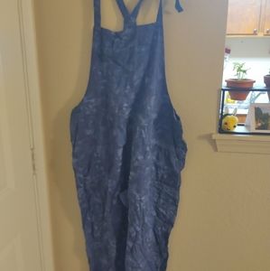 Aerie Floral overalls